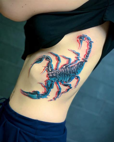 scorpion shoulder tattoo|20 Badass Scorpion Tattoo Ideas for 2024